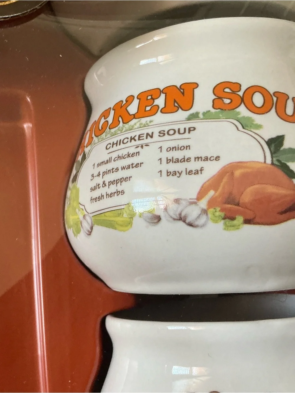 new Caraway naturals soup recipe 4-bowl gift set Tomato/Potato/chicken/Veggie